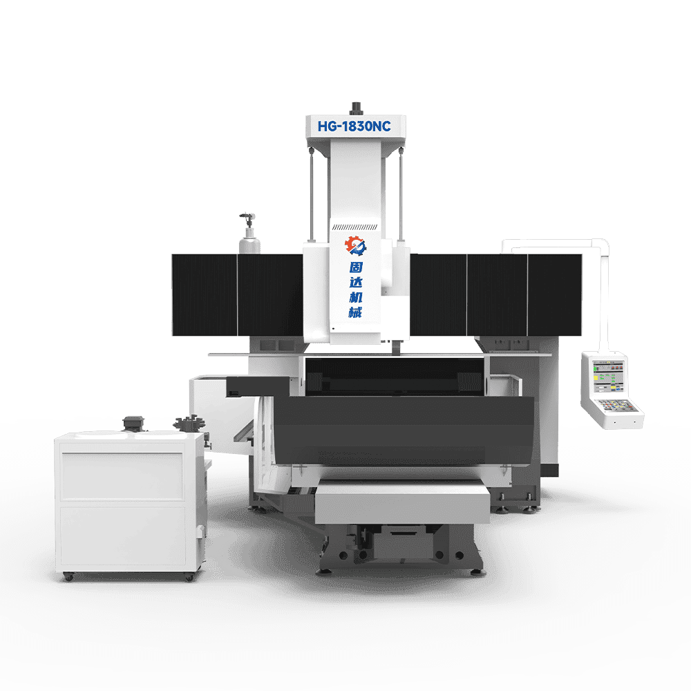 Processing capacity（Maximum grinding L*W*H）:3000*1600*600mm. CNC Surface grinding machine has a gantry layout as a whole, and the base,columns, and beams form an integral rigid frame structure.